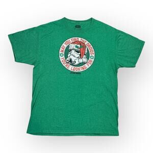 Star Wars Christmas Stormtrooper T-Shirt Mens Large